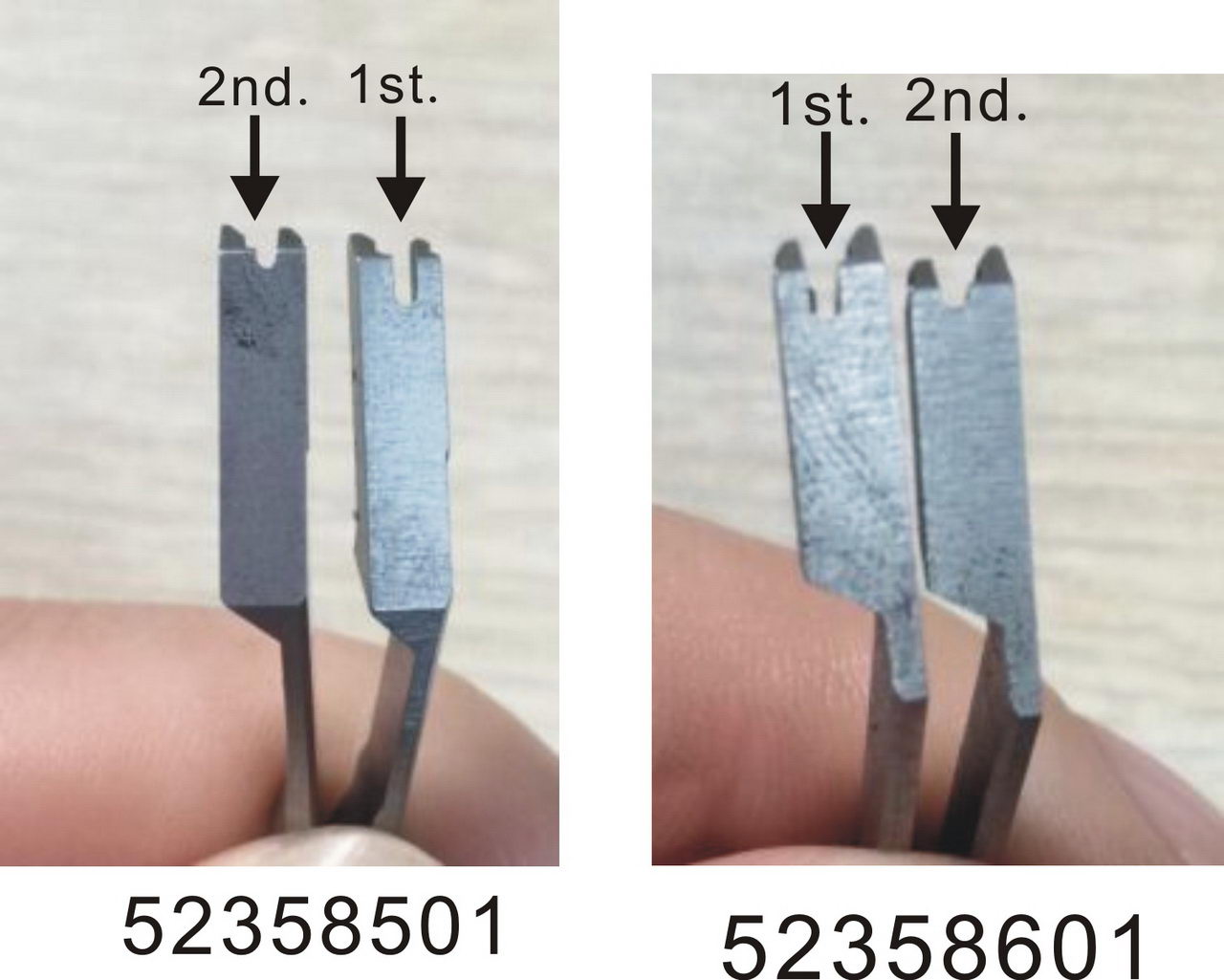52358501 and 52358601